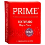 Preservativos Prime Texturado x3