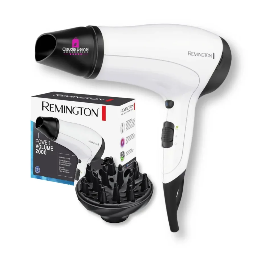 Secador de Pelo Remington D3015 Power Volume 2000W
