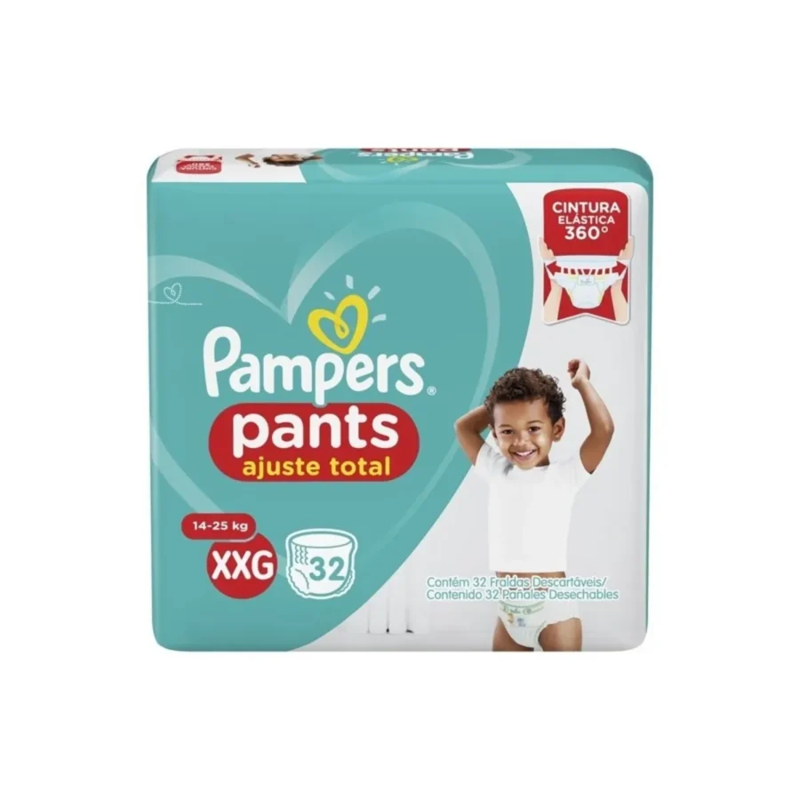 Pañal Pampers Pants XXG x32 Baby Dry