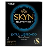 Preservativos Prime Skin Extra Lub x3 u