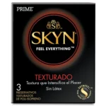 Preservativos Prime Skin Texturado x3 u