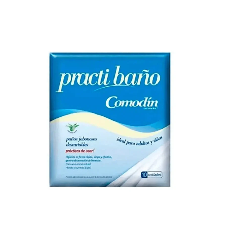 Paños Jabonosos Practi Baño x10 unidades