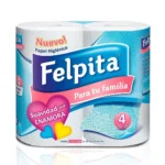306283 Papel higiénico Felpita hoja simple 4 x 30 mts