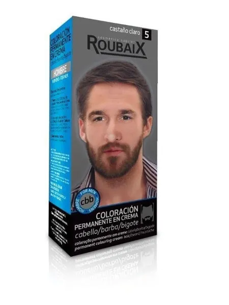 Roubaix tintura para barba tono 5