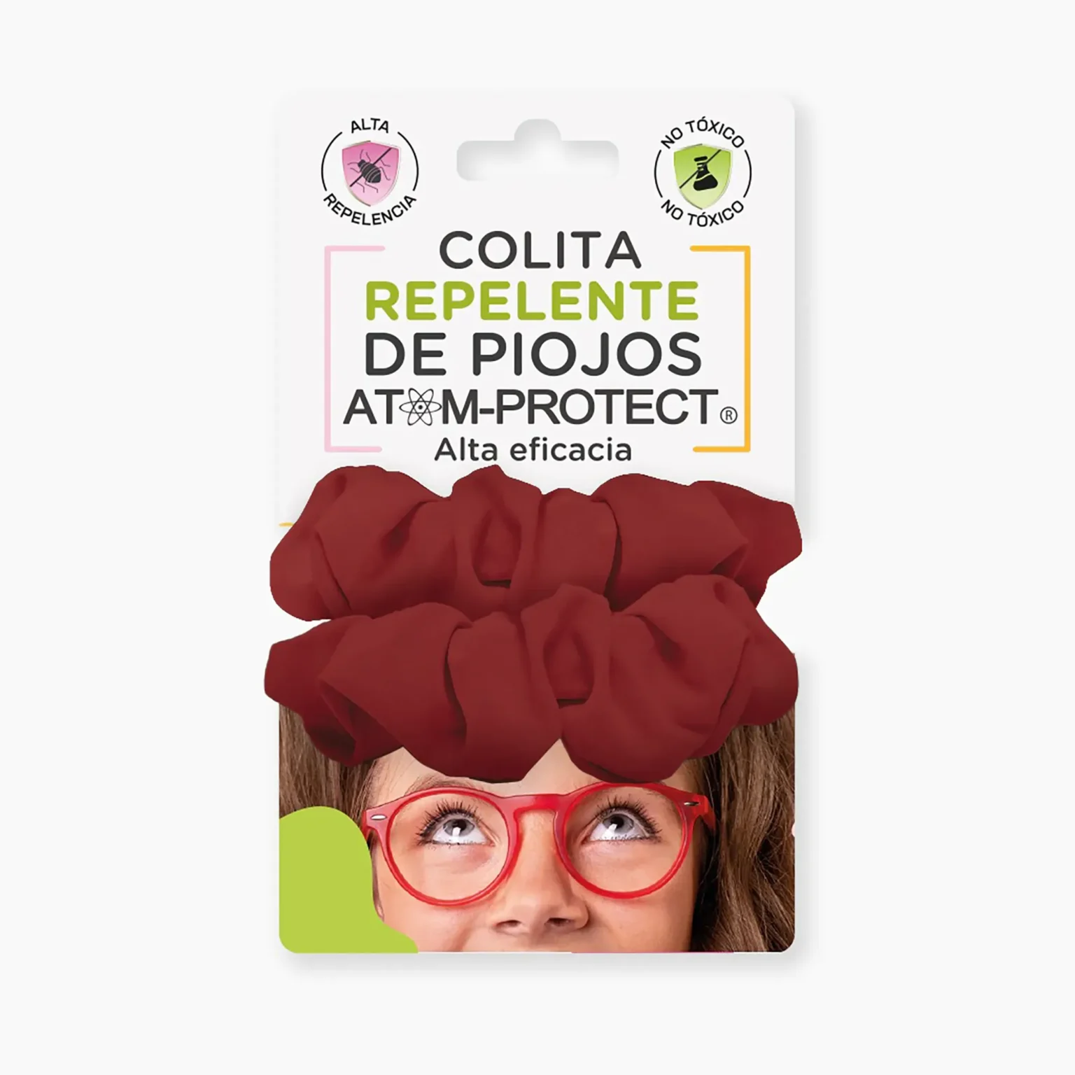 Colita repelente de piojos color bordó – Genérico - Imagen 1