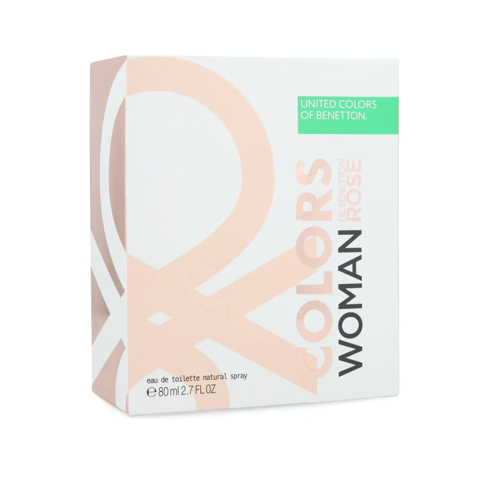 Benetton Colors Rose EDT 80 ml + Miniatura - Imagen 1