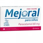 Mejoral Niños 80 mg comprimidos masticables x20 – Bayer