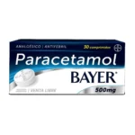 Paracetamol Bayer 500 mg Comprimidos x 30