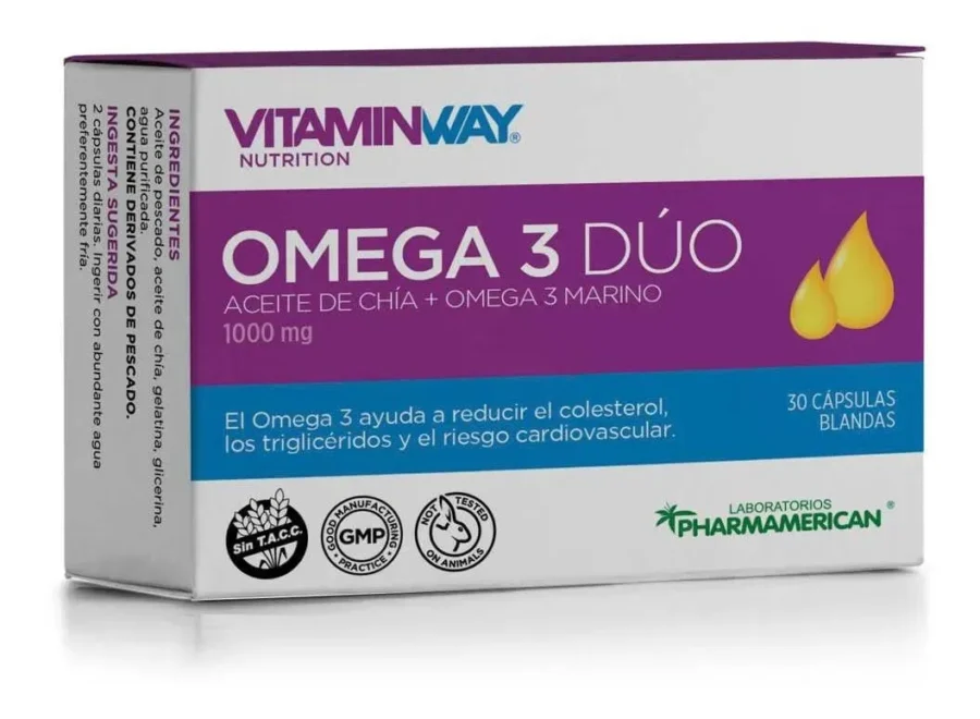 Omega 3 Duo Cápsulas x 60