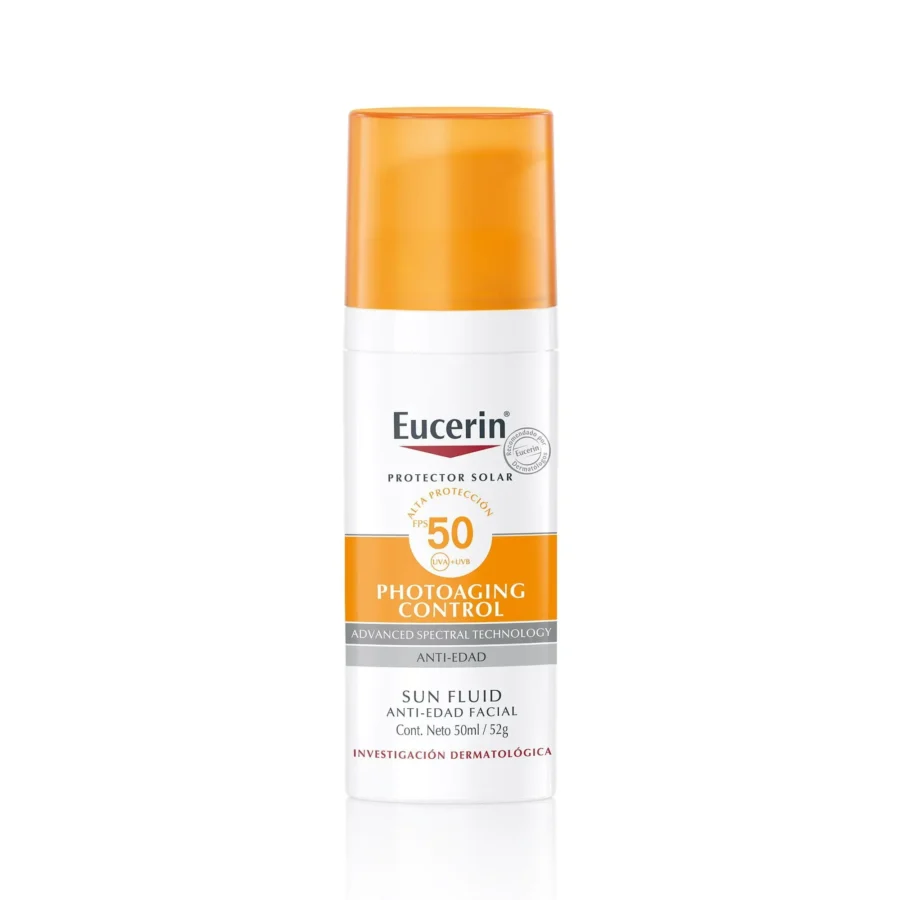 Eucerin Sun Face Fluido Antiedad FPS 50+ 50 ml