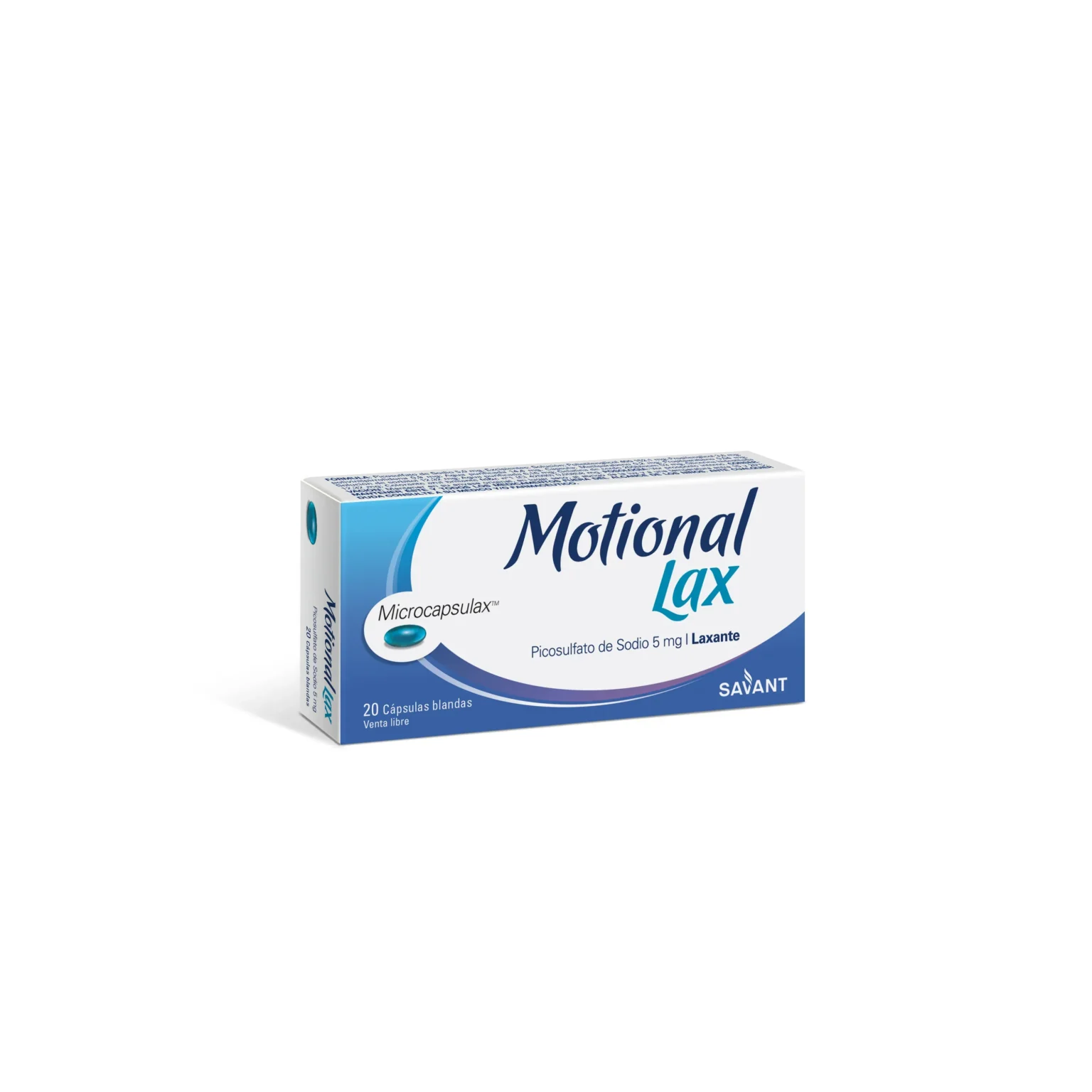 Motional Lax 5 mg cápsulas x20 - Imagen 1