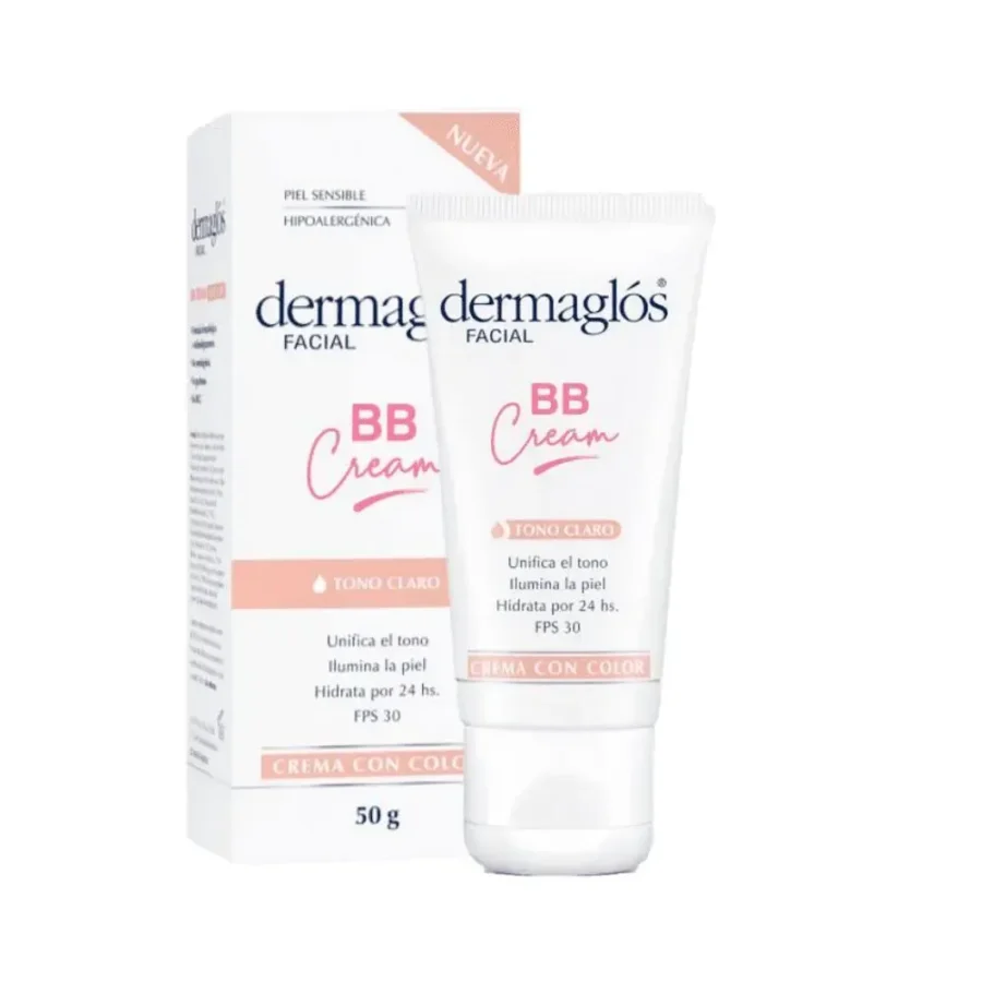 Dermaglós Facial BB Cream tono claro 50 g