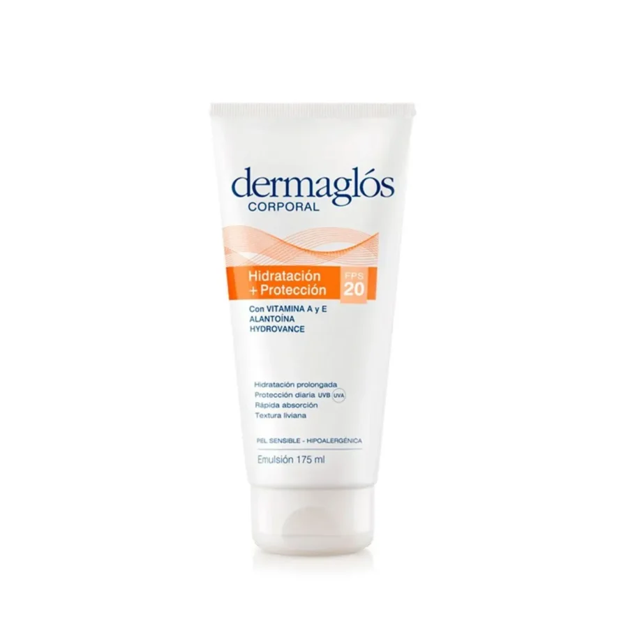 Dermaglós Corporal Hidratación + Protección FPS 20 emulsión 200 ml