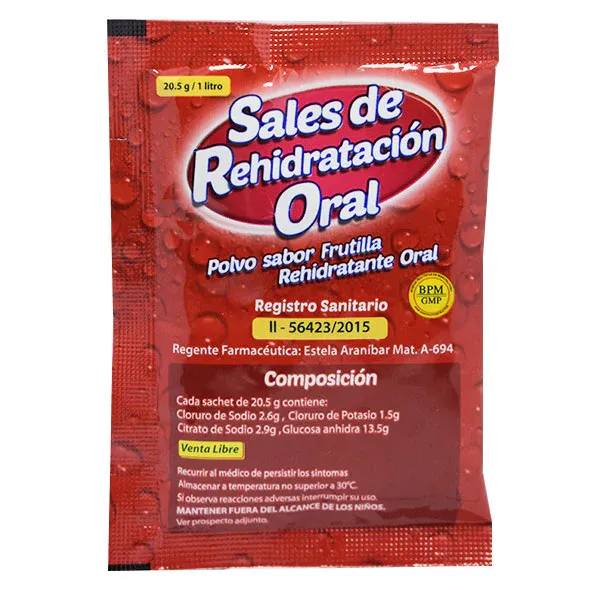 Sales de Rehidratación Oral sobres x2