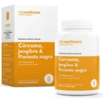 Cúrcuma + Jengibre + Pimienta cápsulas x30