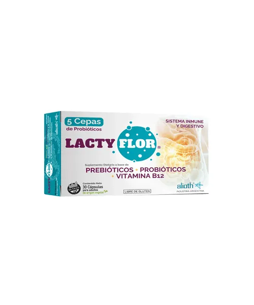 Lactyflor probiótico cápsulas x30