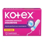 Kotex Medio Digitales 12u Tampones