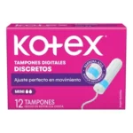 Kotex Mini Tampones Digitales x 12 unidades