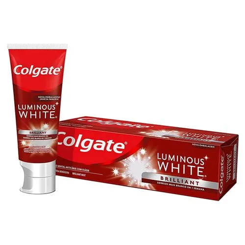 7891024030820 Colgate Luminous White Blanqueamiento Brillante Pasta Dental - Imagen 1
