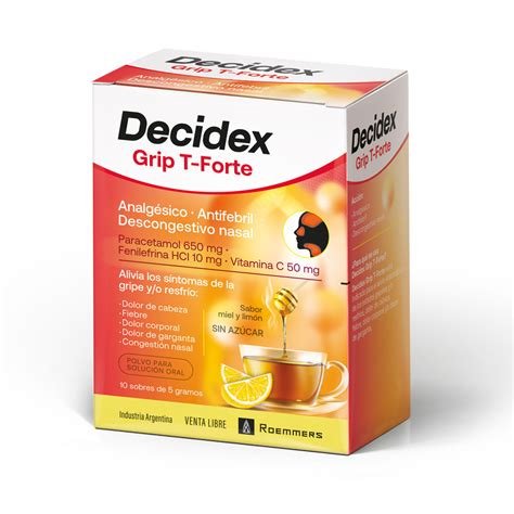 th Decidex Grip T Forte Sobres x 40 x 5g - Imagen 1
