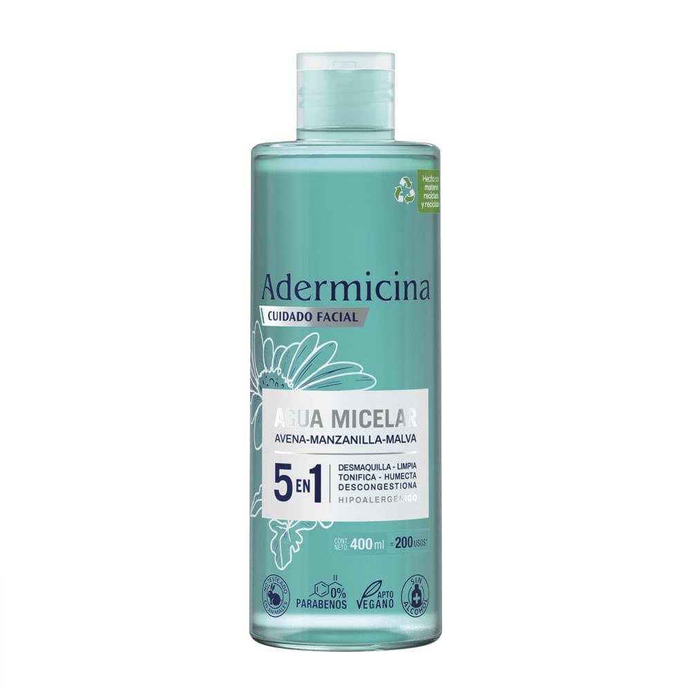 Adermicina Agua Micelar x 400 ml