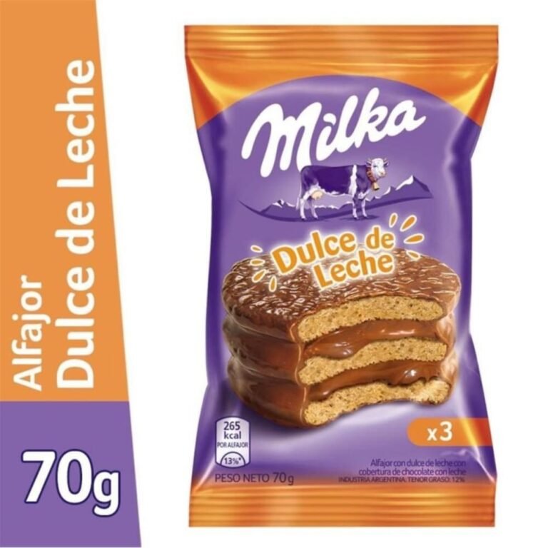 Alfajor Milka Dulce de Leche Triple x 61g