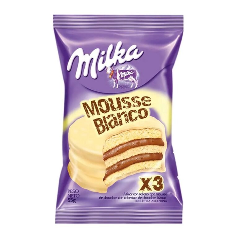 Alfajor Milka Mousse Blanco x 61g