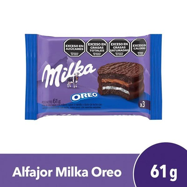 Alfajor Milka Torta Oreo x 61g
