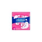 Always Suave Día Toallas Higiénicas x 8 unidades