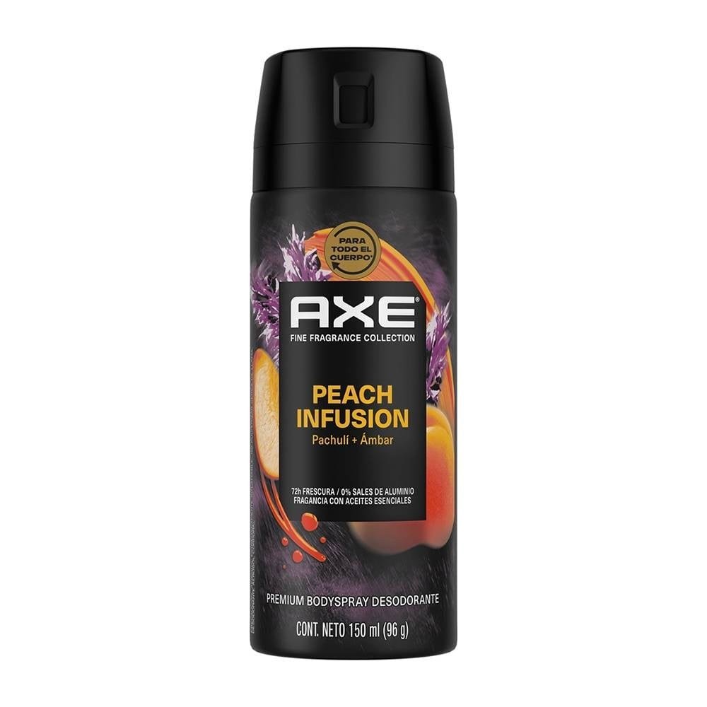 Axe Body Spray Peach Infusion 150 ml Desodorante Femenino Axe Body Spray Peach Infusion 150 ml Desodorante Femenino