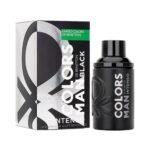 Benetton Colors Black Intense Eau de Toilette Masculina