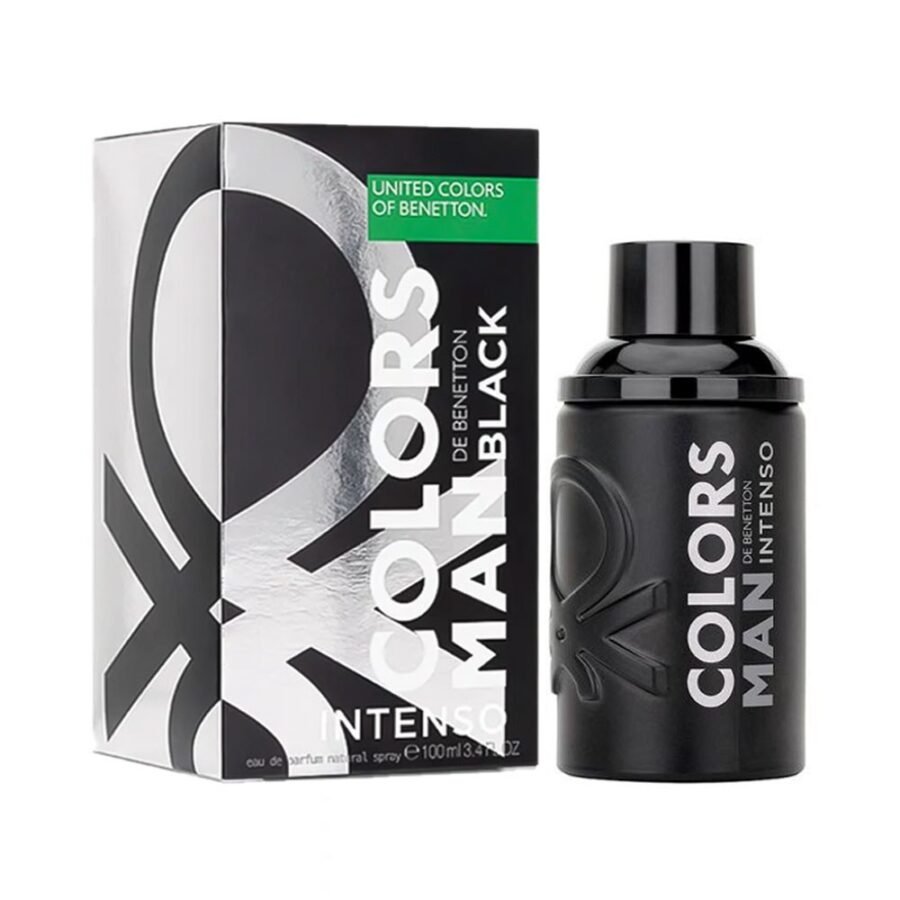 Benetton Colors Black Intense Eau de Toilette Masculina