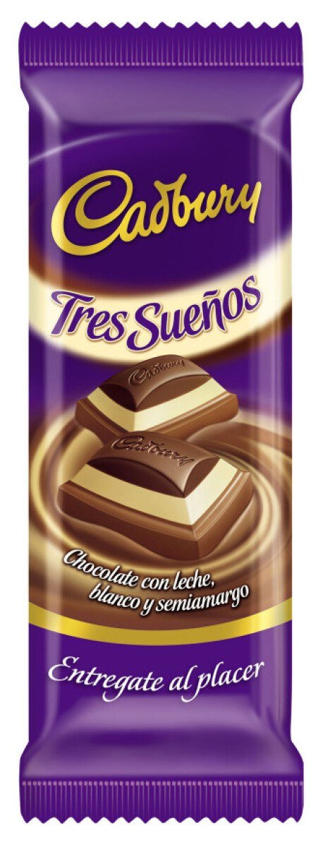 Cadbury 3 Sueños Tableta de Chocolate x 25g