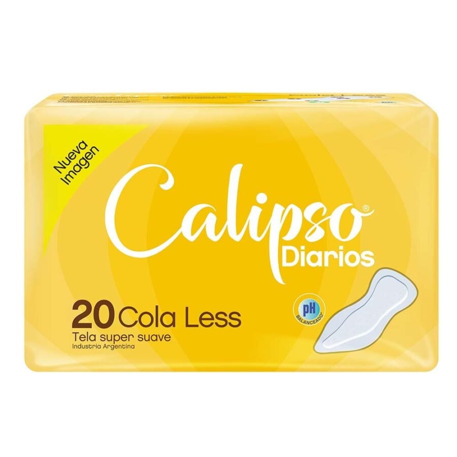 Calipso Cola Less Protectores Diarios x 20 unidades