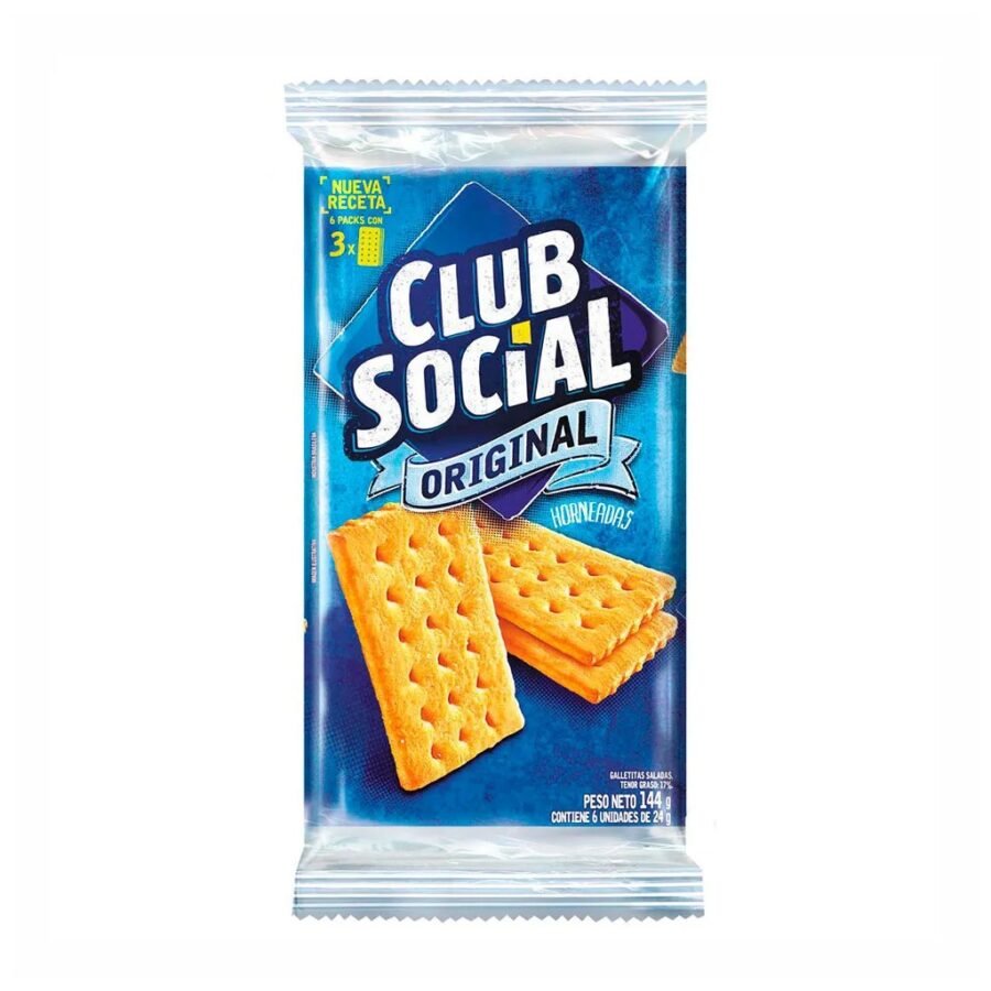 Club Social Galletitas Originales x 24g