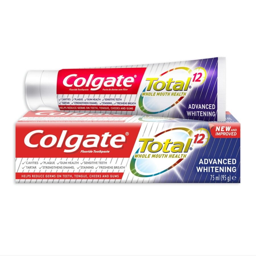 Colgate Total 12 Advanced Whitening Pasta Dental 75ml