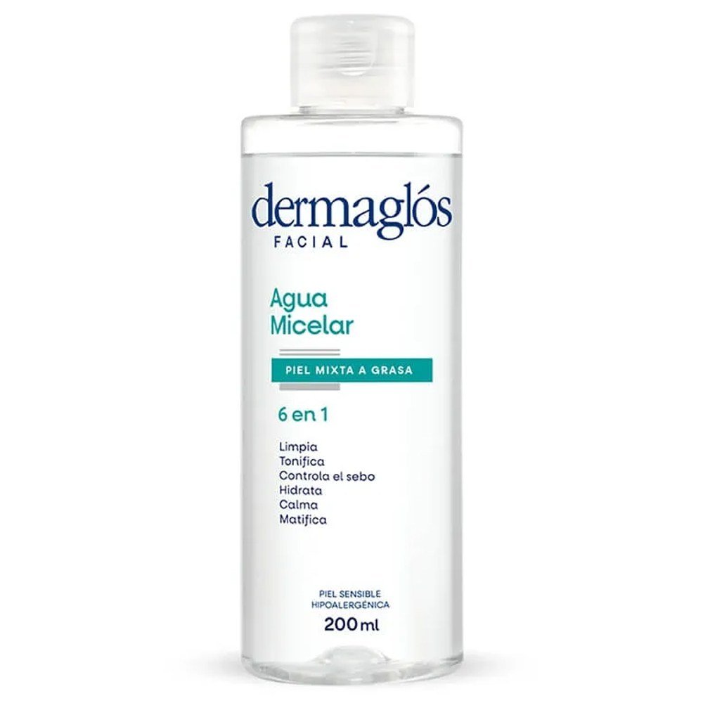 Dermaglós Facial Agua Micelar Piel Mixta