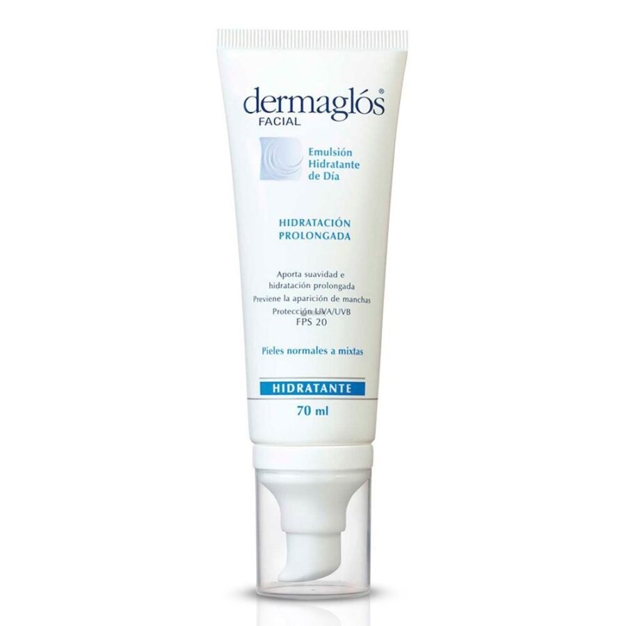 Dermaglós Facial Hidratante FPS 20 Piel Normal Emulsión