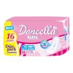 Doncella Nocturna Toallas Femeninas x 16 unidades