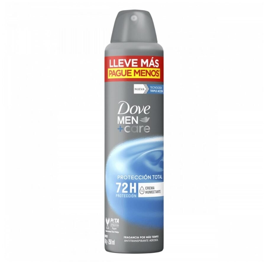 Dove Men+Care Protección Total Desodorante Antitranspirante 250 ml