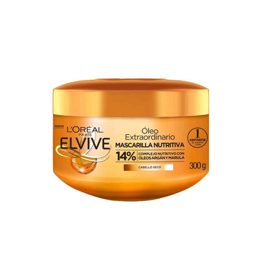 Elvive Óleo Extraordinario Mascarilla Nutritiva 300 ml