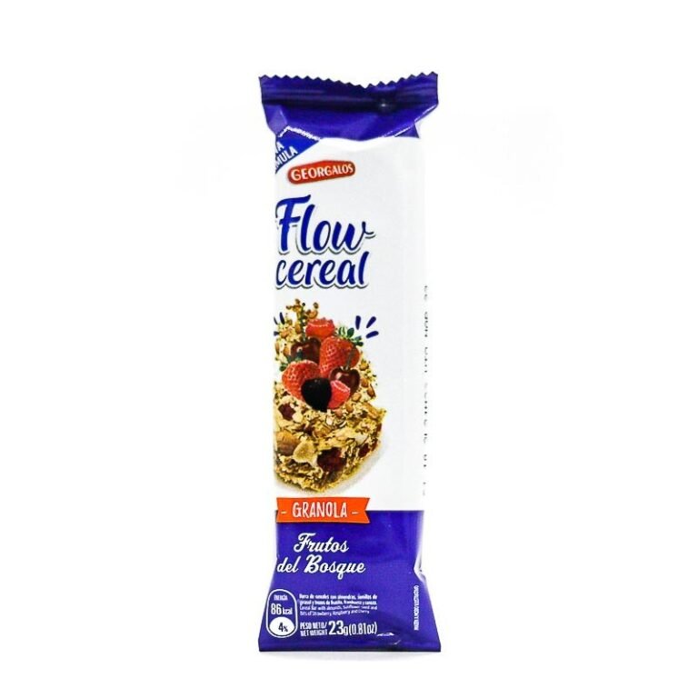 Flow Barra de Cereal Frutos del Bosque con Granola