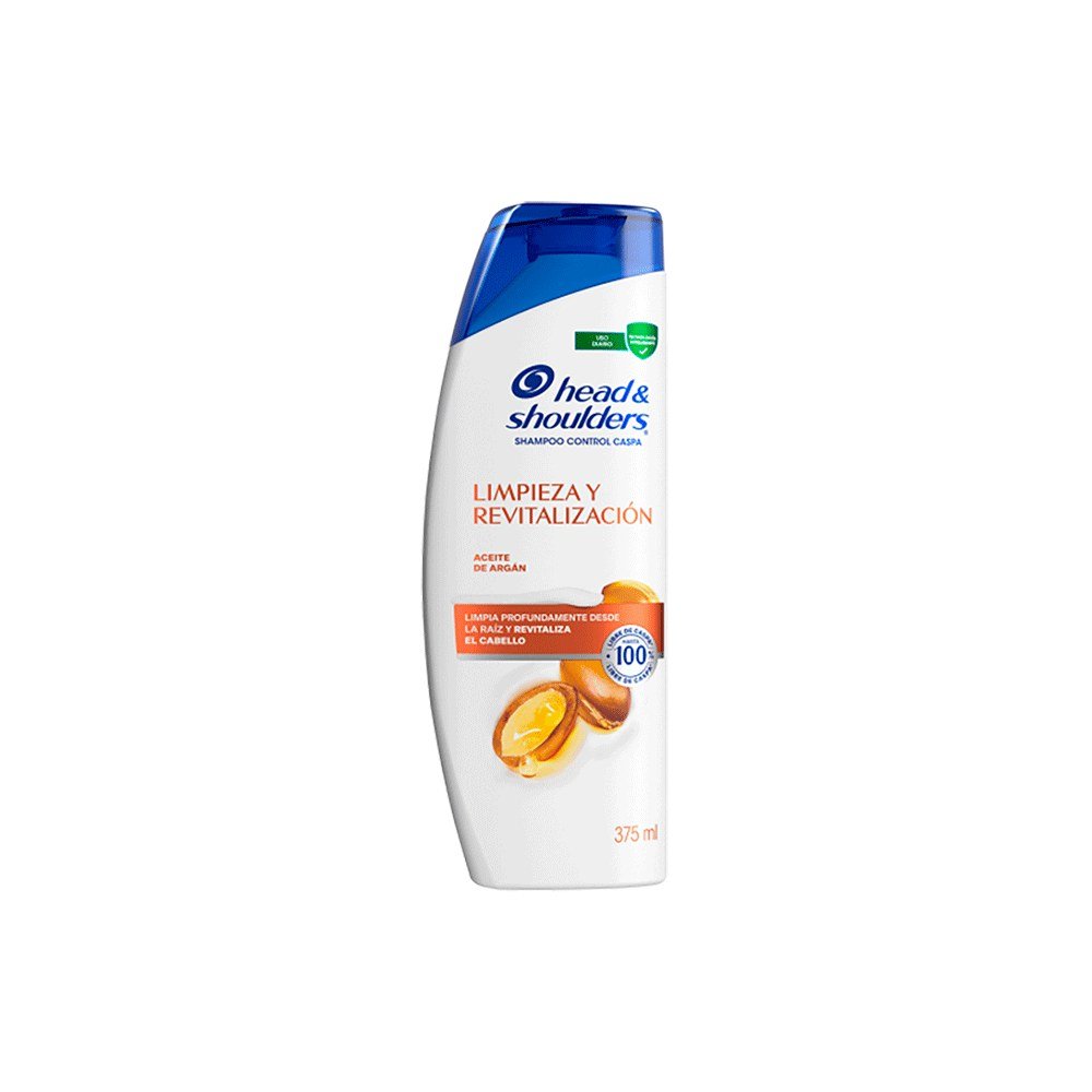 Head & Shoulders Limpieza y Cuidado con Argán Shampoo 370 ml Head & Shoulders Limpieza y Cuidado con Argán Shampoo 370 ml