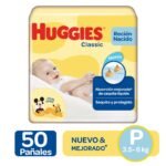 Huggies Pañal Recién Nacido Talle P x 50 unidades