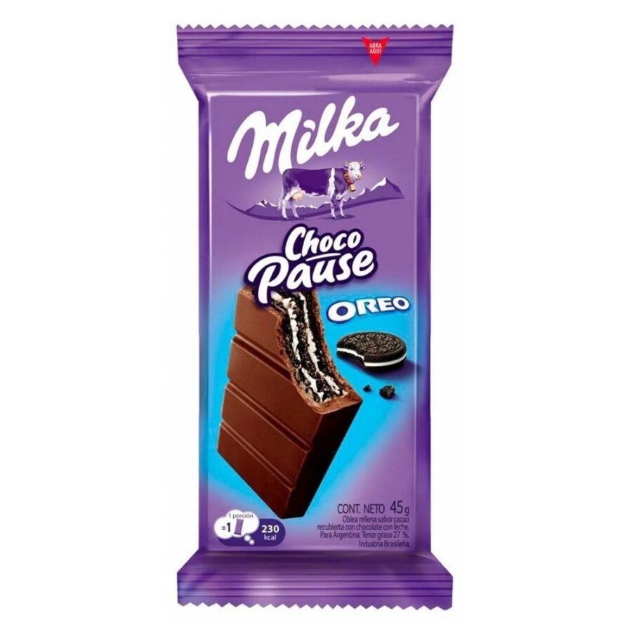Milka Chocopause Oreo Tableta de Chocolate 48g
