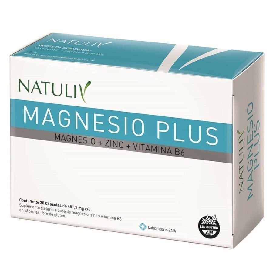 Natuliv Magne Plus Cápsulas x 30