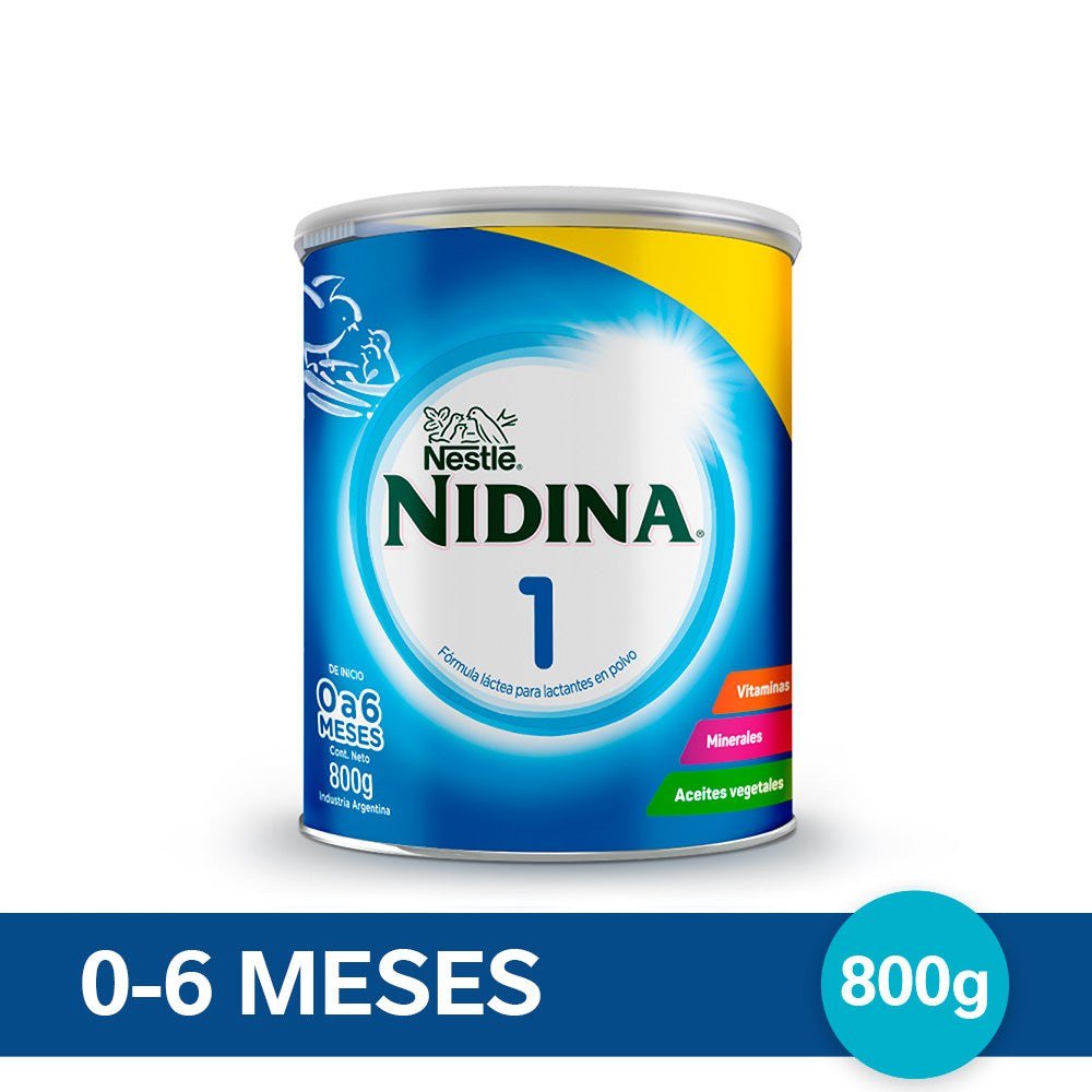 Nidina 1 Fórmula Infantil x 800g Nidina 1 Fórmula Infantil x 800g