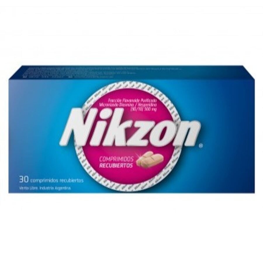 Nikzon 500 mg Comprimidos Recubiertos x 30