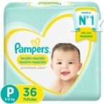 Pampers Pañal Premium Care Recién Nacido x 36 unidades