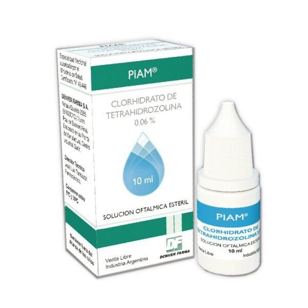 Piam Solución Oftálmica x 10 ml Piam Solución Oftálmica x 10 ml